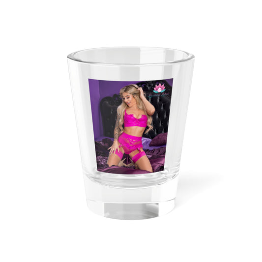 Lauren Lotus Pink Shot Glass, 1.5oz