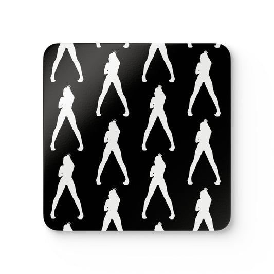 Patterned Custom Silhouette Coaster Set